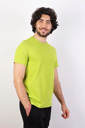 Rich Erkek Logo Baskılı T-shirt %100 Pamuk Tişört