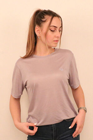 Rich Kadın O Yaka T-shirt Tişört