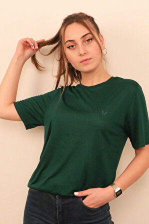 Rich Kadın O Yaka T-shirt Tişört