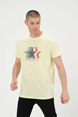 Erkek Basic T-shirt %100 Pamuk Tişört