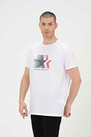 Erkek Basic T-shirt %100 Pamuk Tişört