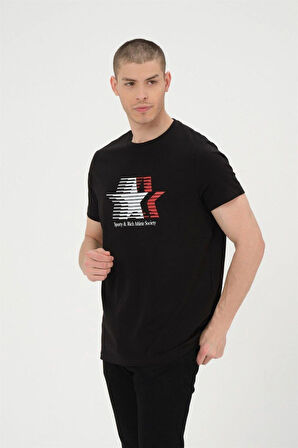 Erkek Basic T-shirt %100 Pamuk Tişört