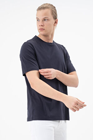 Erkek Tişört Merserize T-shirt Oversize Tshirt