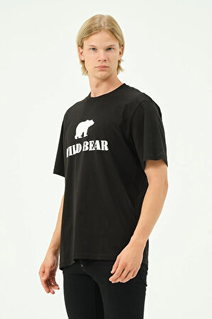 Erkek T-shirt Ayı Baskılı Bear Tişört
