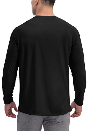 Erkek 3'lü Paket Basic Uzun Kollu Tişört Sporcu Body T-shirt