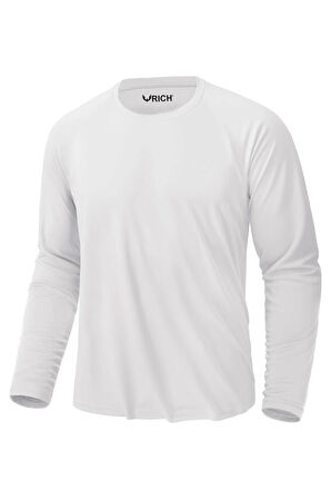 Erkek 4'lü Paket Basic Uzun Kollu Tişört Sporcu Body T-shirt