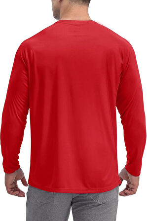 Erkek 3'lü Paket Basic Uzun Kollu Tişört Sporcu Body T-shirt