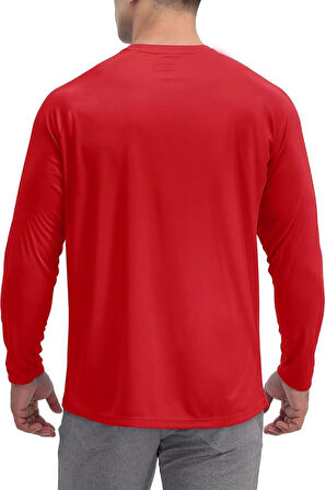 Erkek 3'lü Paket Basic Uzun Kollu Tişört Sporcu Body T-shirt