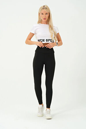 Toparlayıcı Tayt- Kadın Yüksek Bel Toparlayıcı Esnek Tayt