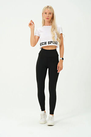 Toparlayıcı Tayt- Kadın Yüksek Bel Toparlayıcı Esnek Tayt