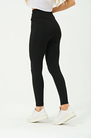 Toparlayıcı Tayt- Kadın Yüksek Bel Toparlayıcı Esnek Tayt