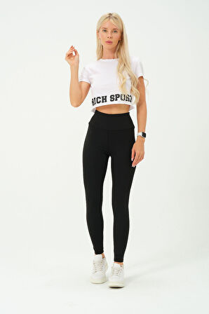 Toparlayıcı Tayt- Kadın Yüksek Bel Toparlayıcı Esnek Tayt