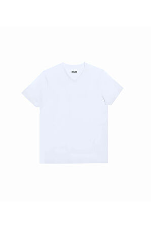 Erkek 4'lü Paket Kısa Kollu V Yaka T-Shirt