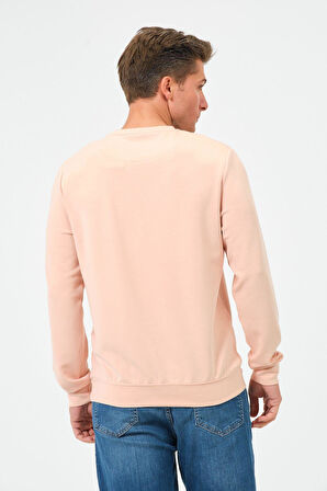 Erkek Oversize Bisiklet Yaka Sucuba Sweatshirt