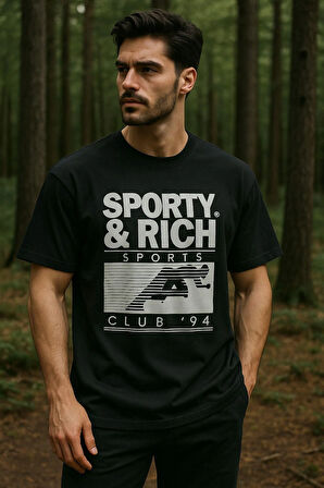 Erkek Basic T-shirt Oversize Rahat Kalıp %100 Pamuk Bisiklet Yaka Kısa Kollu Tişört