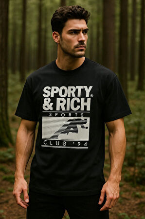 Erkek Basic T-shirt Oversize Rahat Kalıp %100 Pamuk Bisiklet Yaka Kısa Kollu Tişört