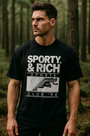 Erkek Basic T-shirt Oversize Rahat Kalıp %100 Pamuk Bisiklet Yaka Kısa Kollu Tişört