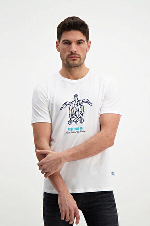 Rich Erkek Bisiklet Yaka T-shirt