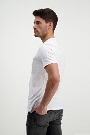 Rich Erkek Bisiklet Yaka T-shirt