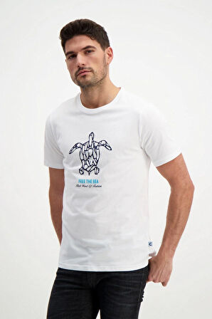 Rich Erkek Bisiklet Yaka T-shirt