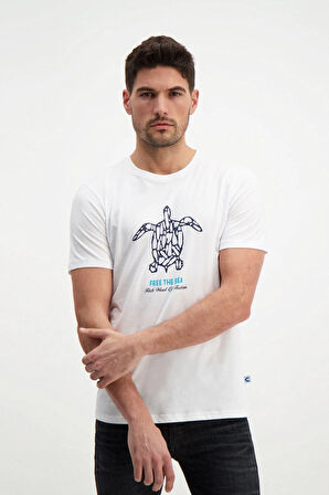 Rich Erkek Bisiklet Yaka T-shirt