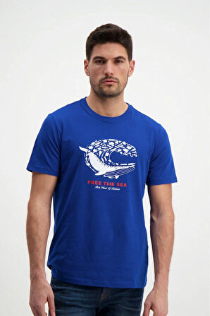 Rich Erkek Bisiklet Yaka T-shirt