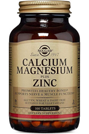 Calcium Magnesium Plus Zinc 100 Tablet