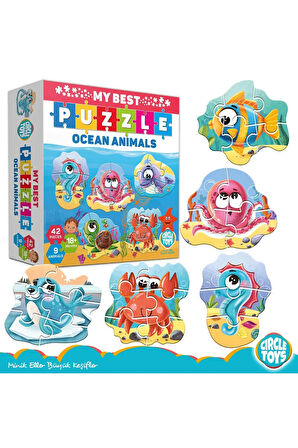 My Best Puzzle Ocean Animals