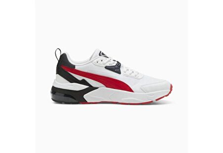 Puma Vis2K Erkek Günlük Ayakkabı 392318 14 Beyaz/Kırmızı