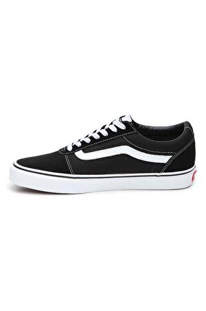 Vans Günlük Erkek Ayakkabı(Suede Canvas) SİYAH/BEYAZ