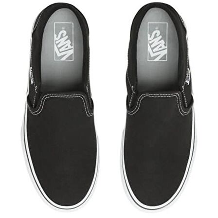 Vans Asher Platform Kadın Siyah Günlük Ayakkabı VN0A3WMM3SY1