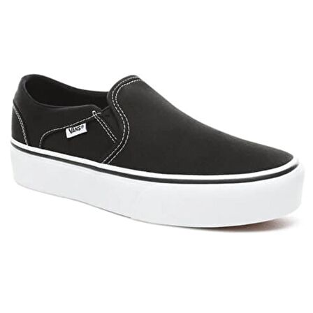 Vans Asher Platform Kadın Siyah Günlük Ayakkabı VN0A3WMM3SY1