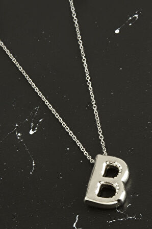 B Harfli Balon Kolye