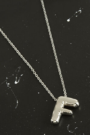 F Harfli Balon Kolye