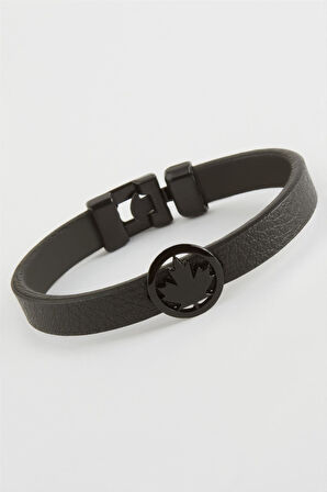 Yaprak Kaliteli Suni Deri Bileklik