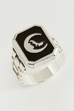 Ay Kurt Metal Erkek Yüzük