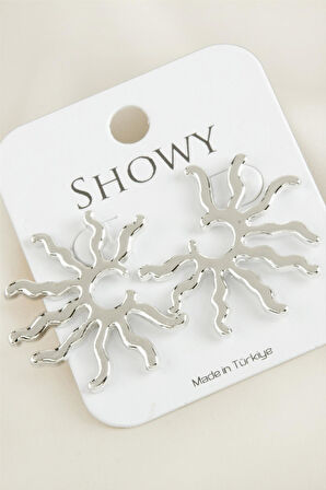 Güneş Yeni Sezon Metal Küpe