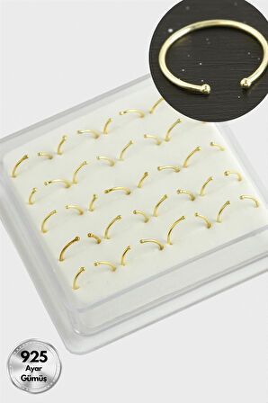 Top Halka Gümüş Hızma 20 Adet