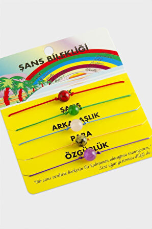 Şans İp Bileklik 5 Adet
