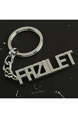 Fazilet İsimli Anahtarlık