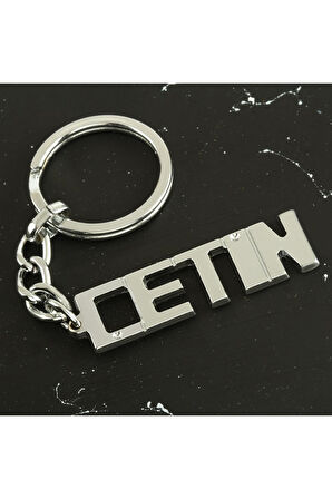 Çetin İsimli Anahtarlık