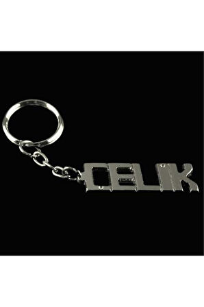 Çelik İsimli Anahtarlık
