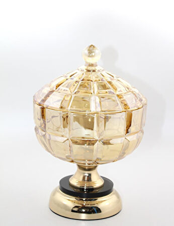 Kapaklı Cam Şekerlik Model 2