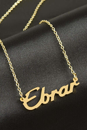 Ebrar isimli kolye (Kişiye Özel)