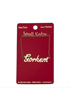 Görkem isimli kolye (Kişiye Özel)