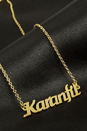 Karanfil isimli kolye (Kişiye Özel)