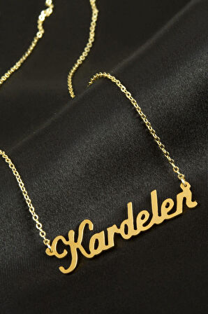 Kardelen isimli kolye (Kişiye Özel)