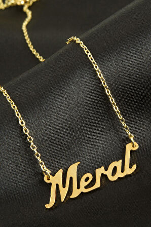 Meral isimli kolye (Kişiye Özel)