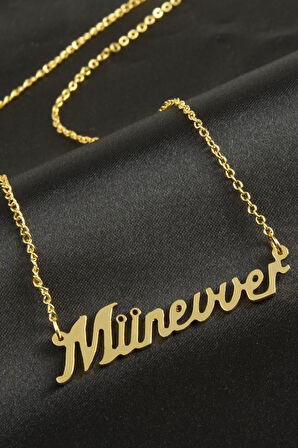 Münevver isimli kolye (Kişiye Özel)