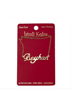 Beyhan isimli kolye (Kişiye Özel)